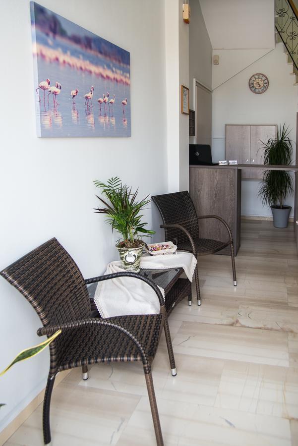 Galazio Limani - Rooms To Let Moudhros Bagian luar foto